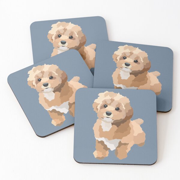 Item preview, Shihpoo Dog Portrait Digital Illustration designed and sold by sherylwylie.