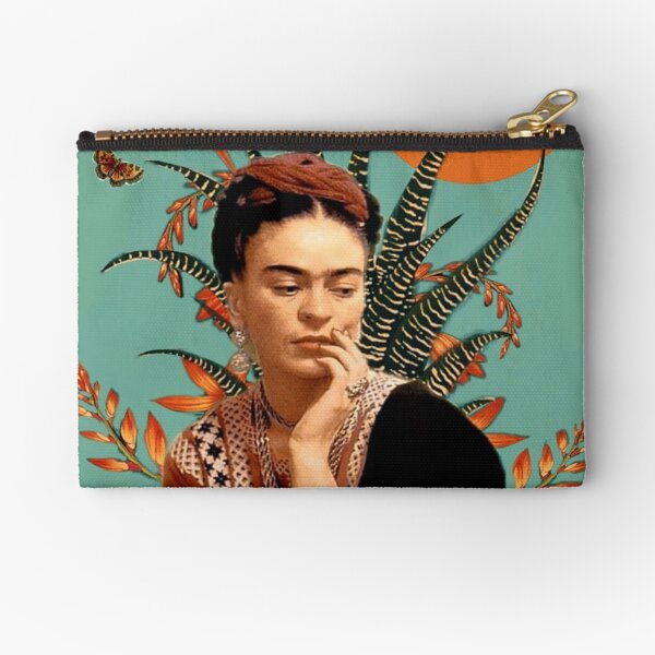 Frida Kahlo Painting Zipper Pouch