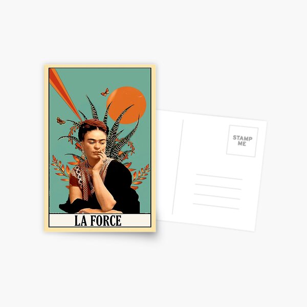 Frida Kahlo Painting Postcard