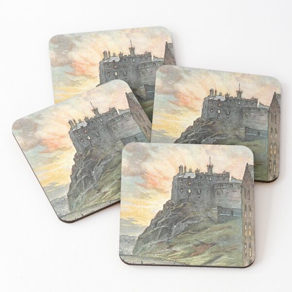 Item preview, Vintage Illustration of Edinburgh Castle, from Castle Terrace designed and sold by yourscotland.
