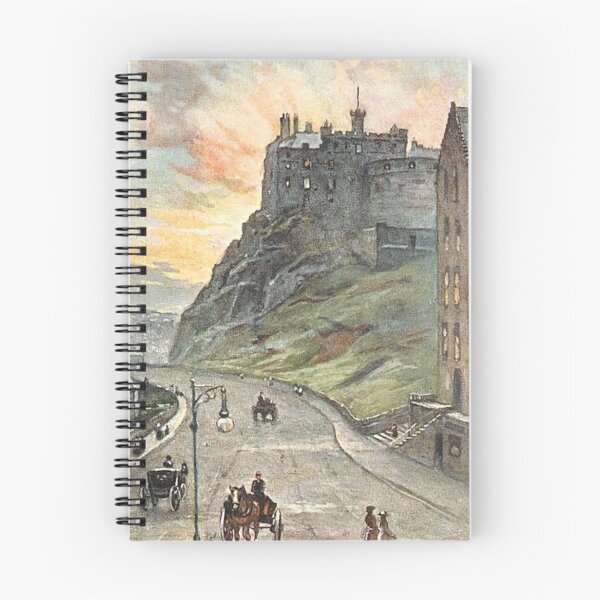 Item preview, Vintage Illustration of Edinburgh Castle, from Castle Terrace designed and sold by yourscotland.