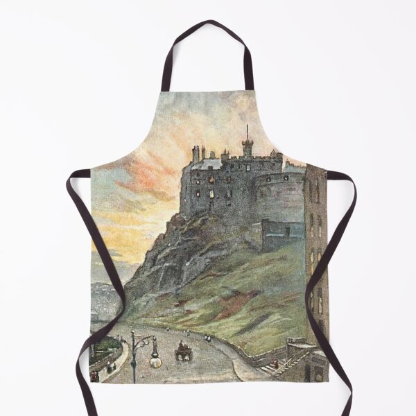 Item preview, Vintage Illustration of Edinburgh Castle, from Castle Terrace designed and sold by yourscotland.