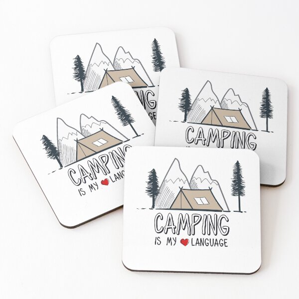 Item preview, Camping Is My Love Language designed and sold by ProArtzilla.