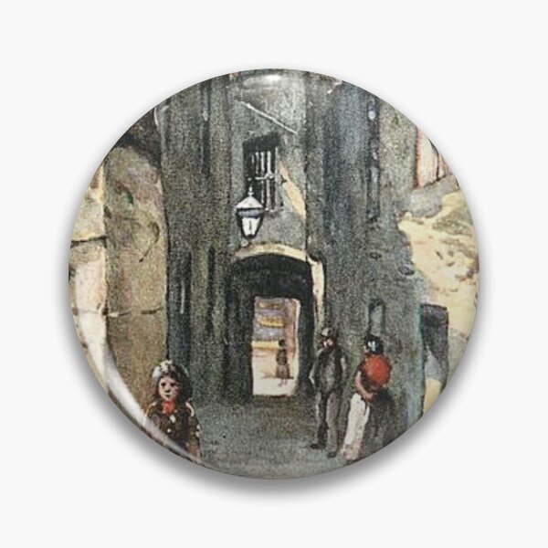 Item preview, Vintage Illustration of Playhouse Close, Edinburgh  designed and sold by yourscotland.