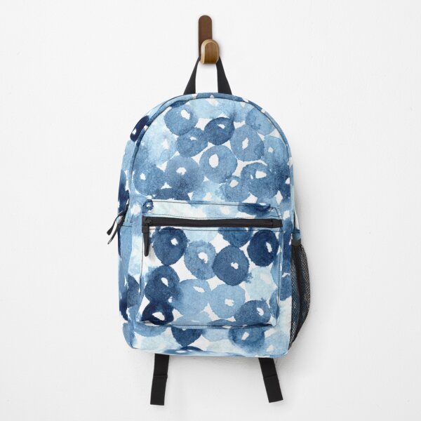 Item preview, Indigo print no. 4 Drops designed and sold by Dwharlow-art.