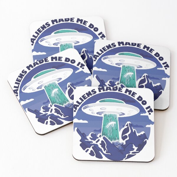 Item preview, ALIEN PLATE BLUE COLOR DESIGN designed and sold by GENUINEPRODUCT.