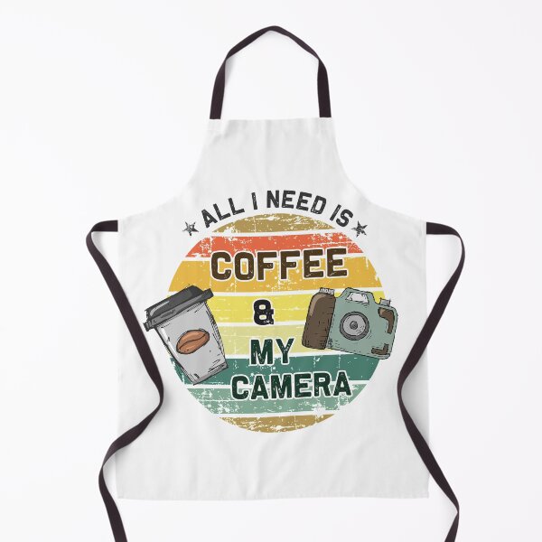Item preview, All I Need Is Coffee and My Camera designed and sold by ProArtzilla.