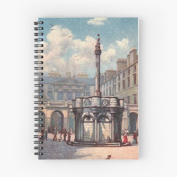 Item preview, Vintage Illustration of Mercat Cross, Edinburgh designed and sold by yourscotland.