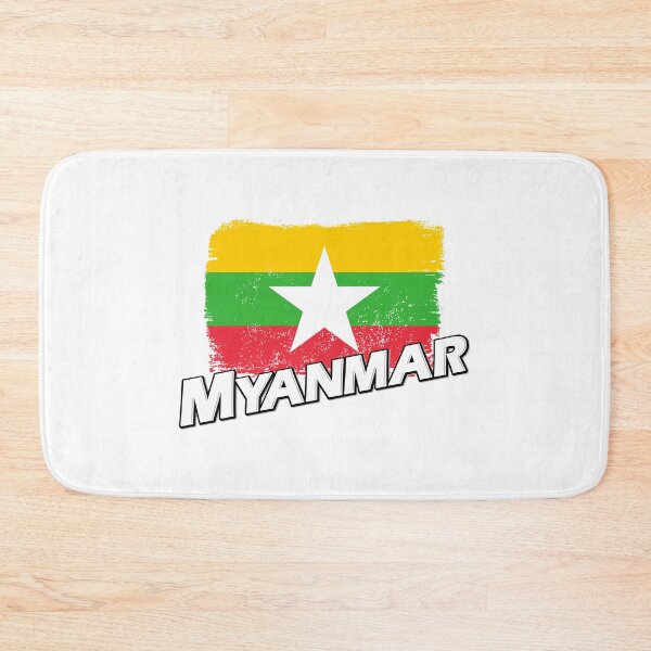 Item preview, Myanmar flag designed and sold by PVVD.