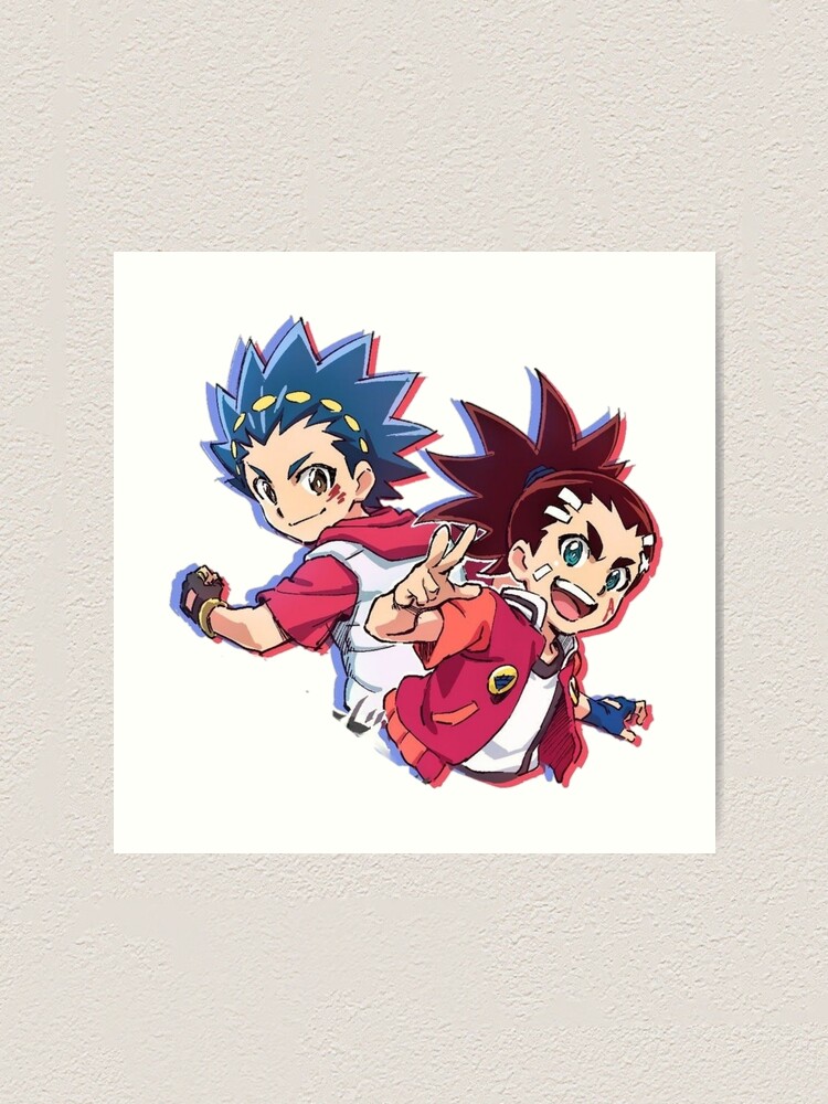 Valt Aoi Beyblade Burst QuadStrike  Sticker for Sale by