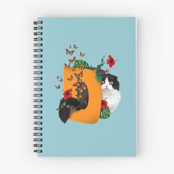 Item preview, Cat and Butterflies designed and sold by leBoosh-Designs.