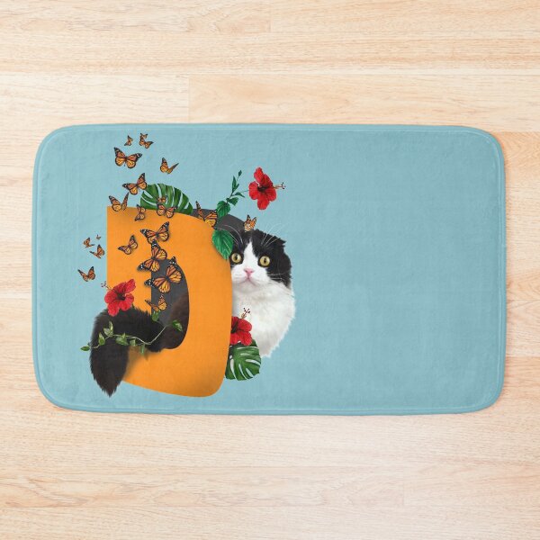 Item preview, Cat and Butterflies designed and sold by leBoosh-Designs.