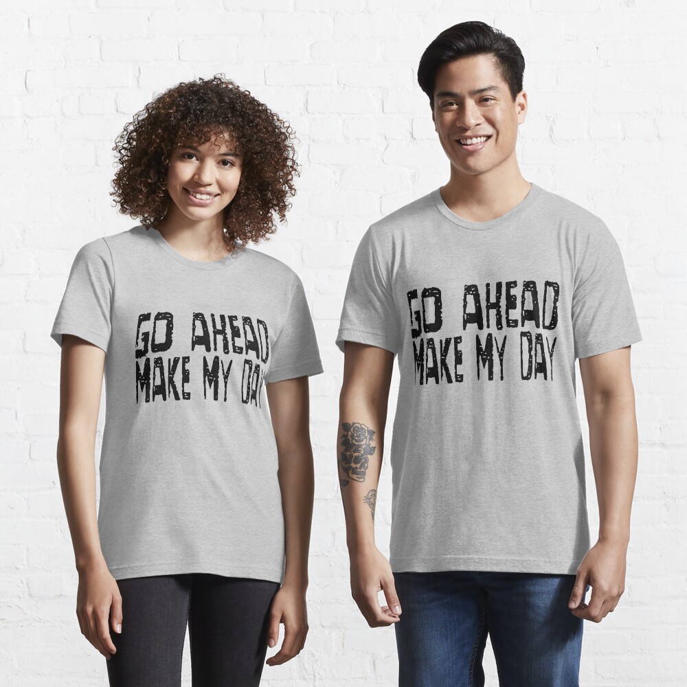 Sudden Impact Movie Quotes Clint Eastwood Famous T Shirt By Wordworld Redbubble