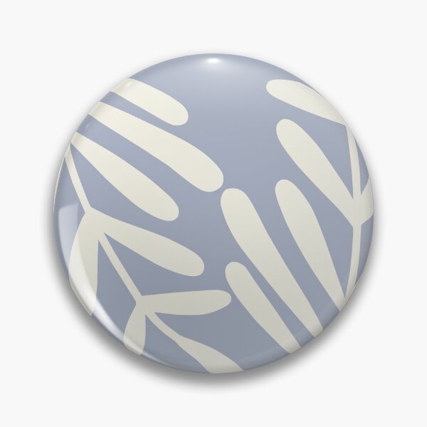 Item preview, Abstract Modern Blue Shapes Leafs designed and sold by MarcelleDesign.