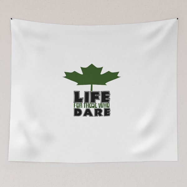 Item preview, Life for those who dare. T-shirt  designed and sold by Frangi_Pane_ Magazine.