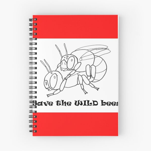 Item preview, Save the WILD bees designed and sold by BeeBabette.