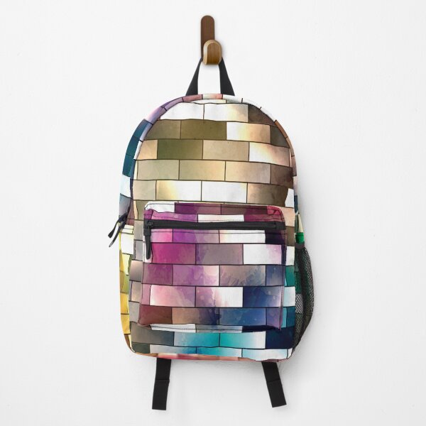 Item preview, Bright Multicolor Bricks Pattern designed and sold by WOWART69.