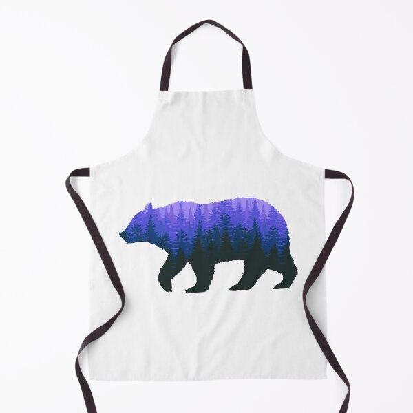Item preview, Forest Bear - Blue designed and sold by Yorda Creative.