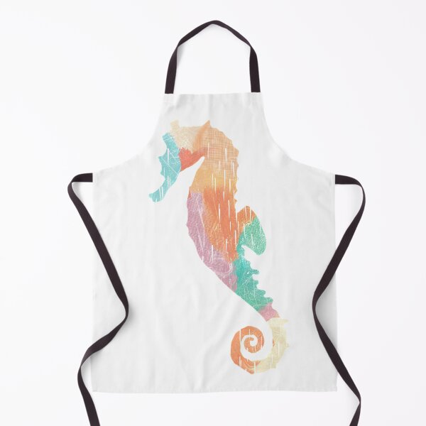 Item preview, Boho abstract seahorse designed and sold by SJAPhoto.