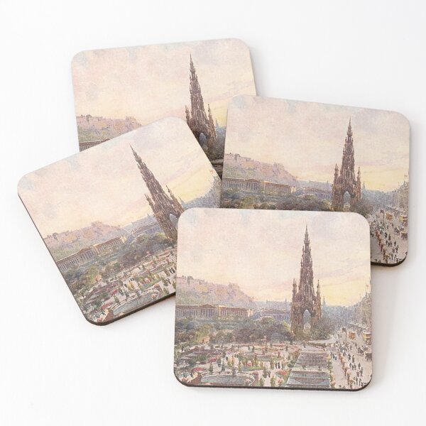 Item preview, Vintage Illustration of Princes Street, Edinburgh designed and sold by yourscotland.