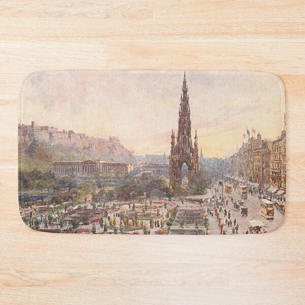 Item preview, Vintage Illustration of Princes Street, Edinburgh designed and sold by yourscotland.
