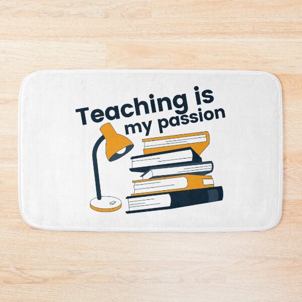 Item preview, Teaching is my passion designed and sold by Amine-Creation.