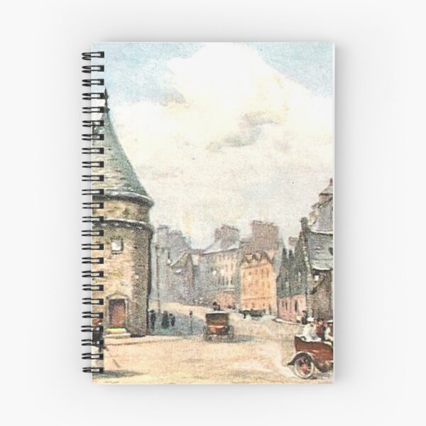 Item preview, Vintage Illustration of Canongate from Holyrood Palace, Edinburgh designed and sold by yourscotland.