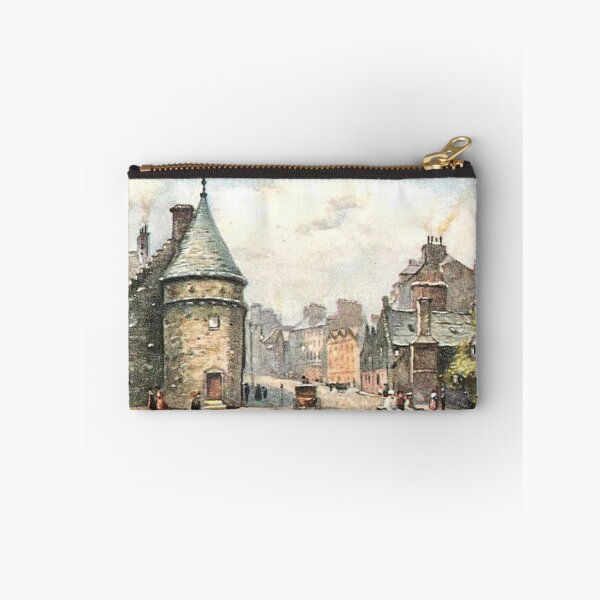 Item preview, Vintage Illustration of Canongate from Holyrood Palace, Edinburgh designed and sold by yourscotland.