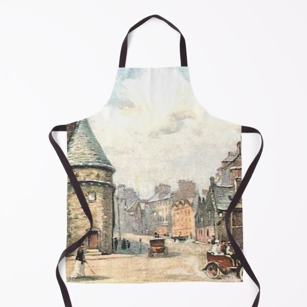 Item preview, Vintage Illustration of Canongate from Holyrood Palace, Edinburgh designed and sold by yourscotland.