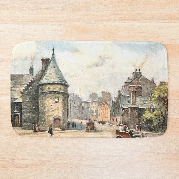Item preview, Vintage Illustration of Canongate from Holyrood Palace, Edinburgh designed and sold by yourscotland.