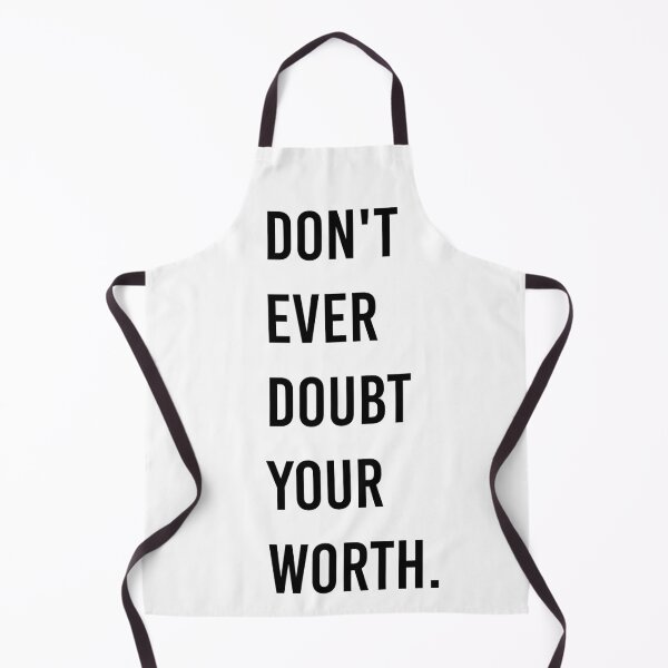 Item preview, Don't ever doubt your worth | Self Positivity Quote  designed and sold by swatiCreati0n.