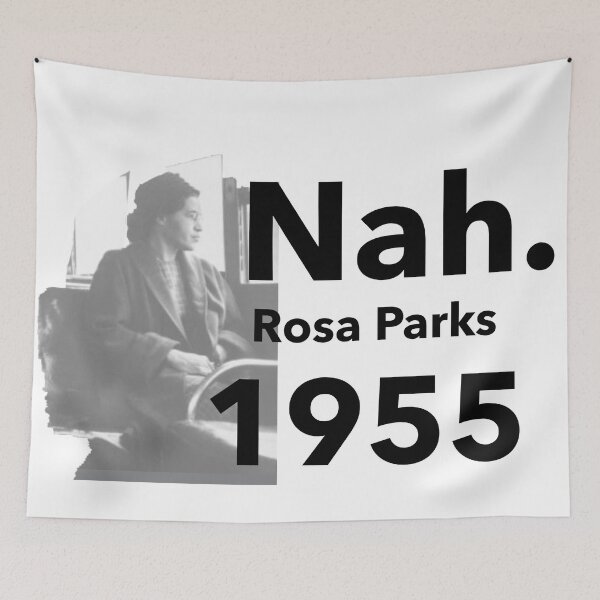 Item preview, Black Female Heroine Rosa Parks designed and sold by sourceoflife.