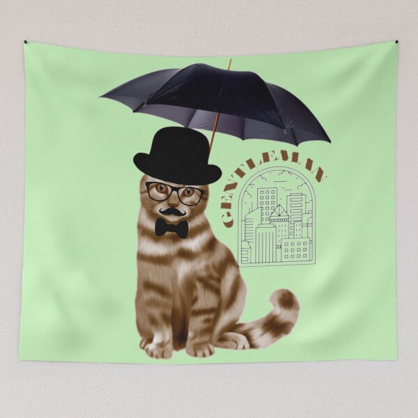 Item preview, My Cat is a Gentleman  designed and sold by BLISS-SV.