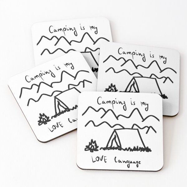 Item preview, Camping is my love language  designed and sold by Antiope33.