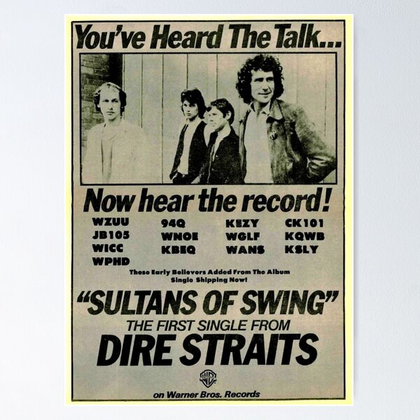 Dire Straits Brothers In Arms Album Cover Poster for Sale by Cerberus Art