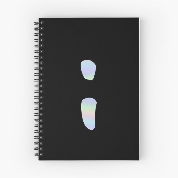 Item preview, Holographic Semicolon designed and sold by titanosdesign.