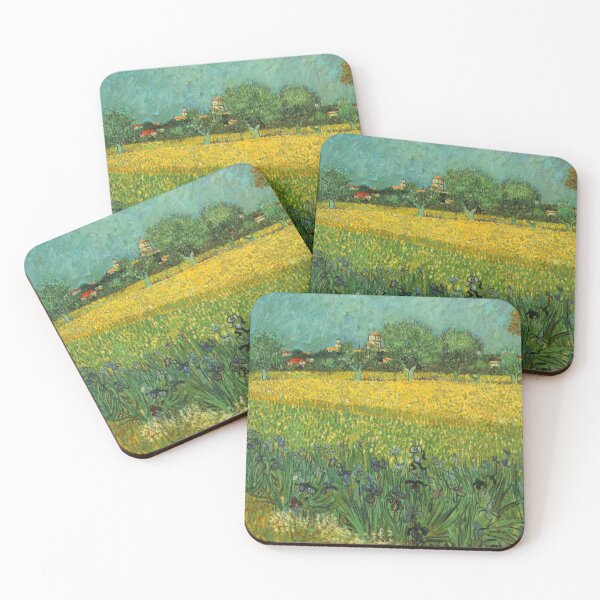 Item preview, Vincent van Gogh - View of Arles with Irises designed and sold by Vivanne-art.