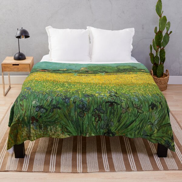 Item preview, Vincent van Gogh - View of Arles with Irises designed and sold by Vivanne-art.