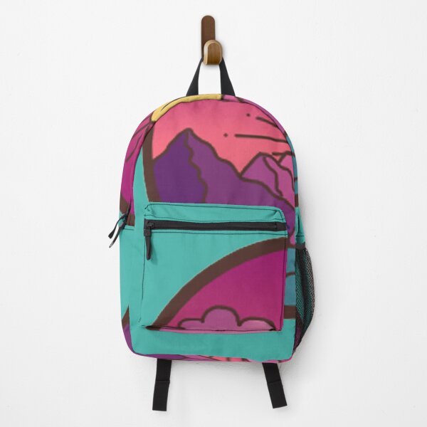 Item preview, Vaporwave Inspired Minimal Sunset designed and sold by MyOwnFairytales.
