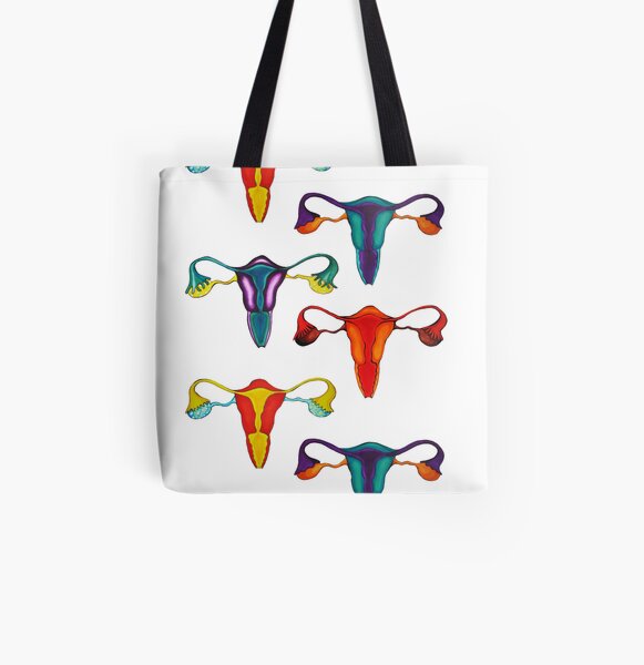Utereses de todos los colores Bolsa estampada de tela
