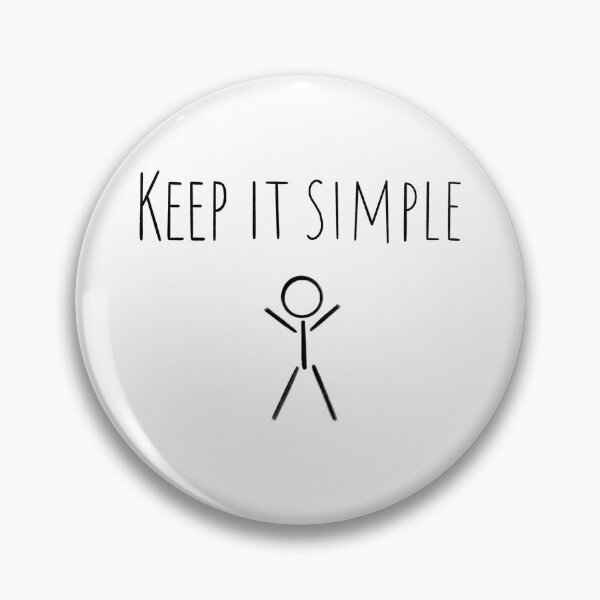 Item preview, Keep it simple designed and sold by Zela.