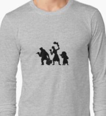 Haunted Mansion Hitchhiking Ghosts Long Sleeve T-Shirt