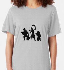 Haunted Mansion Hitchhiking Ghosts Slim Fit T-Shirt