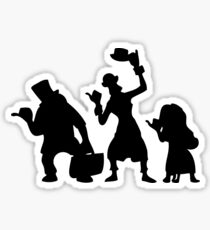 Haunted Mansion Hitchhiking Ghosts Sticker