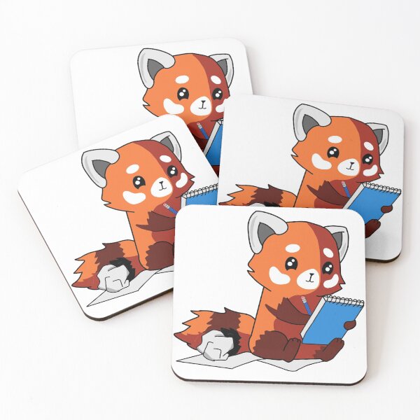 Item preview, Red panda drawing designed and sold by XLesserPandaX.