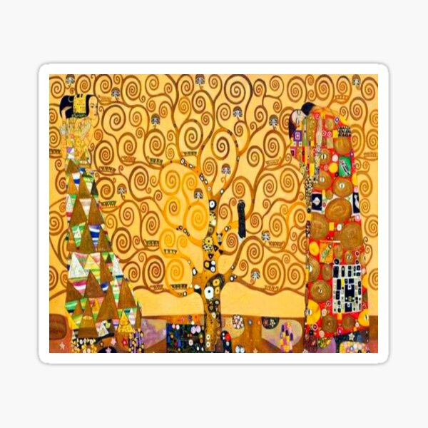 Aperçu de l'œuvre Gustav Klimt - l'arbre de vie créée et vendue par Vivanne-art.