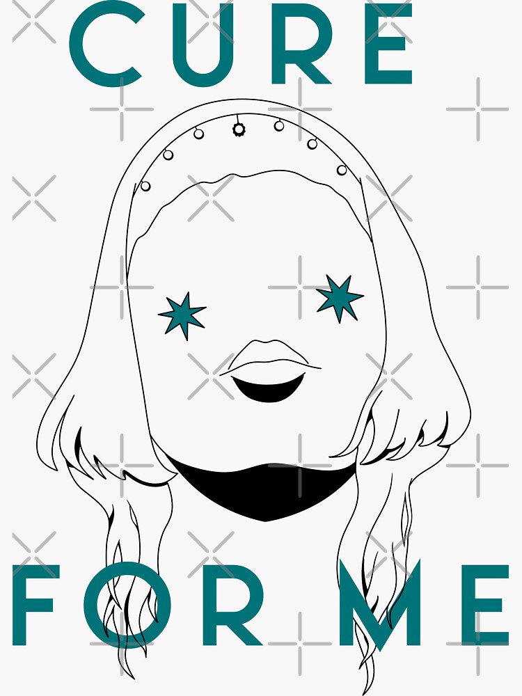 Aurora Aksnes - Cure For Me  Sticker for Sale by d00dling