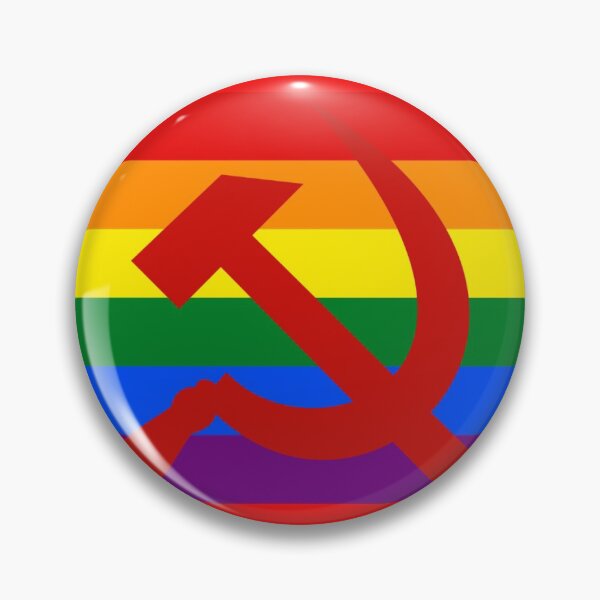 Item preview, gay communist pride flag designed and sold by chaosxr.