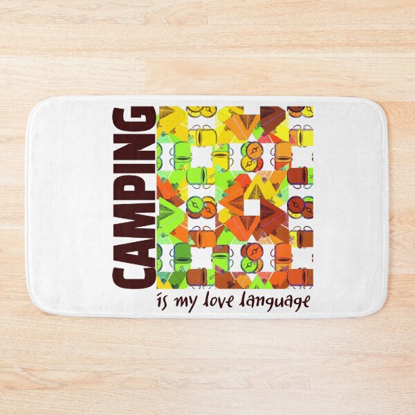 Item preview, Camping is my love language. designed and sold by Cherish8257.