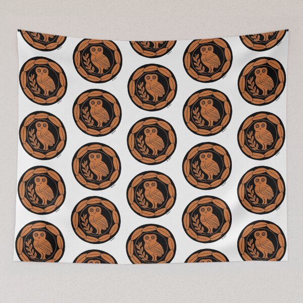 Item preview, Athenian Owl designed and sold by CloudyCreativa.